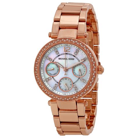 michael kors parker rose gold watch ireland|Michael Kors Parker Rose Gold Watch MK5616 – Keanes Jewellers.